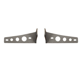 Front Bumper Mount For Baja Designs 4 Light XL Linkable Light Bar On 2021 Ford Bronco Bare Steel Motobilt