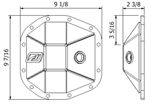 Cargar imagen en el visor de la galería, Jeep JL Differential Cover Rear 2018-Pres Wrangler JL Sport M200 Motobilt