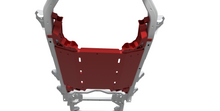 Load image into Gallery viewer, 4 Link Suspension Bracket Kit With Skid Plate For 07-11 Jeep JKU Bare Steel Motobilt