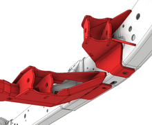 Load image into Gallery viewer, Front 3 or 4 Link Suspension Bracket Kit for 2018-Present Jeep JLU Motobilt