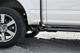 MBRP 3 in. Armor Plus T409 Stainless Steel Catback Performance Exhaust System | 2015 - 2020 Ford F150 2.7L/3.5L/5.0L | Race Profile, Dual Pre-Axle Exit| S5260409