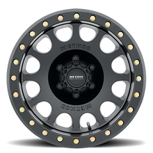 Cargar imagen en el visor de la galería, Aluminum Wheels 17x8.5 Beadlock MR105 Bolt Pattern 6 On 139.7 Offset 0 Lip Size 1.46 Matte Black MB Method