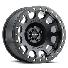 Cargar imagen en el visor de la galería, Aluminum Wheels 17x9 Beadlock MR105 Bolt Pattern 5 On 127 Offset -38 Lip Size 1.77 Matte Black MB Method