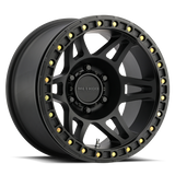Aluminum Wheels 17x9 Beadlock MR106 Bolt Pattern 5 On 127 Offset -44 Lip Size 0 Matte Black MB Method