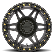 Cargar imagen en el visor de la galería, Aluminum Wheels 17x9 Beadlock MR106 Bolt Pattern 5 On 127 Offset -44 Lip Size 0 Matte Black MB Method