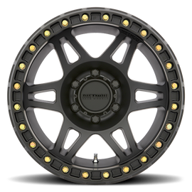 Aluminum Wheels 17x9 Beadlock MR106 Bolt Pattern 5 On 127 Offset -44 Lip Size 0 Matte Black MB Method