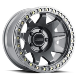 Aluminum Wheels 17x9 MR108 Bolt Pattern 5 On 127 Offset -44 Lip Size 0.63 Gloss Titanium GY Method