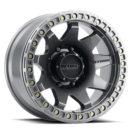 Aluminum Wheels 17x9 MR108 Bolt Pattern 8 On 165.1 Offset -44 Lip Size 0.63 Gloss Titanium GY Method