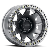 Aluminum Wheels 17x9 MR108 Bolt Pattern 8 On 165.1 Offset -44 Lip Size 0.63 Gloss Titanium GY Method
