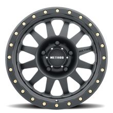 Load image into Gallery viewer, Aluminum Wheels 15x8 Double Standard MR304 Bolt Pattern 5 On 114.3 Offset -24 Lip Size 3.5 Matte Black MB Method
