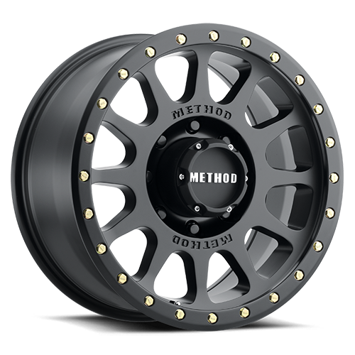 Aluminum Wheels 16x8 NV MR305 Bolt Pattern 8 On 165.1 Offset 0 Lip Size 1.57 Matte Black MB Method