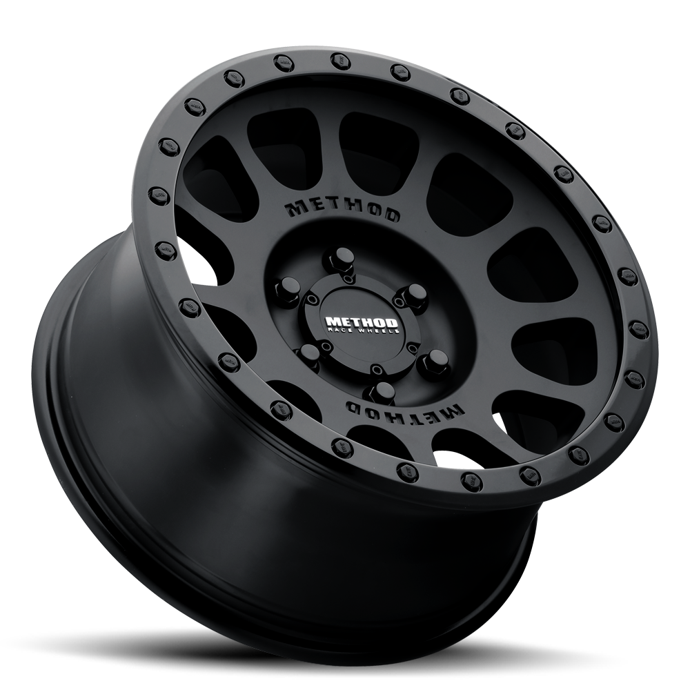 Aluminum Wheels 17x8.5 NV MR305 Bolt Pattern 5 On 127 Offset 0 Lip Size 1.3 Double Black BK Method