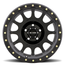 Aluminum Wheels 17x8.5 NV MR305 Bolt Pattern 5 On 127 Offset 0 Lip Size 1.3 Matte Black MB Method