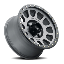 Cargar imagen en el visor de la galería, Aluminum Wheels 17x8.5 NV MR305 Bolt Pattern 6 On 139.7 Offset 0 Lip Size 1.3 Titanium TT Matte Black Lip Method