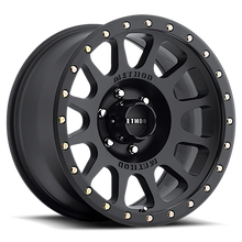Cargar imagen en el visor de la galería, Aluminum Wheels 18x9 NV MR305 Bolt Pattern 6 On 139.7 Offset -12 Lip Size 1.46 Matte Black MB Method