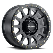 Cargar imagen en el visor de la galería, Aluminum Wheels 18x9 NV HD MR305 Bolt Pattern 8 On 165.1 Offset 18 Lip Size 1.38 Matte Black MB Method