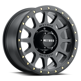 Aluminum Wheels 18x9 NV HD MR305 Bolt Pattern 8 On 165.1 Offset 18 Lip Size 1.38 Matte Black MB Method