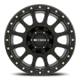 Aluminum Wheels 18x9 NV HD MR305 Bolt Pattern 8 On 165.1 Offset 18 Lip Size 1.38 Matte Black MB Method