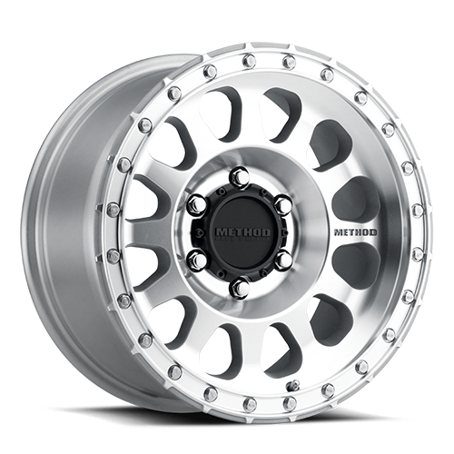 Aluminum Wheels 17x9 MR315 Bolt Pattern 6 On 139.7 Offset -12 Lip Size 1.65 Machined SL Clear Coat Method