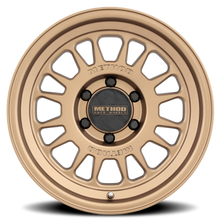 Cargar imagen en el visor de la galería, Aluminum Wheels 17x8.5 MR318 Bolt Pattern 6 On 139.7 Offset 0 Lip Size 1.97 Method Bronze BZ Method