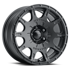 Aluminum Wheels 15x7 Rally VT-Spec MR502 Bolt Pattern 5 On 100 Offset 15 Lip Size 0 Matte Black MB Method