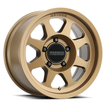 Load image into Gallery viewer, Aluminum Wheels 17x8.5 Bead Grip MR701 Bolt Pattern 5 On 127 Offset 0 Lip Size 1.81 Method Bronze BRZ Method