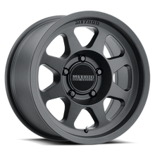 Cargar imagen en el visor de la galería, Aluminum Wheels 17x9 Bead Grip MR701 Bolt Pattern 5 On 127 Offset -12 Lip Size 1.97 Matte Black MB Method