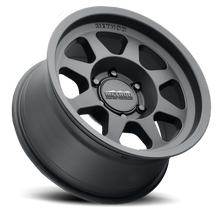 Cargar imagen en el visor de la galería, Aluminum Wheels 17x9 Bead Grip MR701 Bolt Pattern 5 On 127 Offset -12 Lip Size 1.97 Matte Black MB Method
