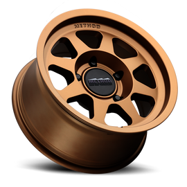 Aluminum Wheels 17x9 Bead Grip MR701 Bolt Pattern 5 On 127 Offset -12 Lip Size 1.97 Method Bronze BRZ Method