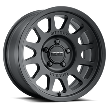 Cargar imagen en el visor de la galería, Aluminum Wheels 17x8.5 Bead Grip MR703 Bolt Pattern 5 On 127 Offset 0 Lip Size 1.18 Matte Black MB Method