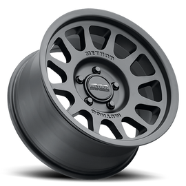 Aluminum Wheels 17x8.5 Bead Grip MR703 Bolt Pattern 5 On 127 Offset 0 Lip Size 1.18 Matte Black MB Method