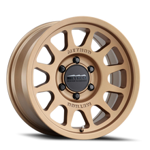 Cargar imagen en el visor de la galería, Aluminum Wheels 17x8.5 Bead Grip MR703 Bolt Pattern 6 On 139.7 Offset 0 Lip Size 1.18 Method Bronze BRZ Method