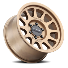 Cargar imagen en el visor de la galería, Aluminum Wheels 17x8.5 Bead Grip MR703 Bolt Pattern 6 On 139.7 Offset 0 Lip Size 1.18 Method Bronze BRZ Method