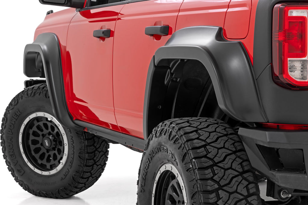 Fender Flares G4 Azure Gray Ford Bronco 4WD (2021-2025) Rough Country