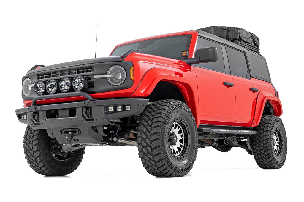 Fender Flares PQ Race Red Ford Bronco 4WD (2021-2025) Rough Country