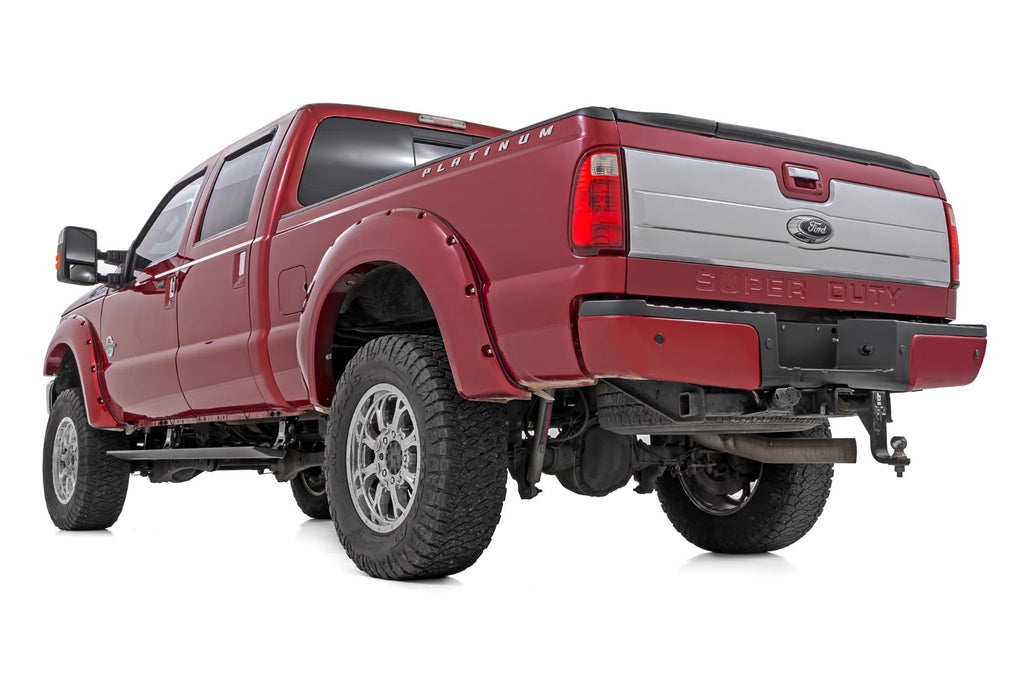 Power Running Boards Dual Electric Motor Ford F-250/F-350 Super Duty (08-16) Rough Country