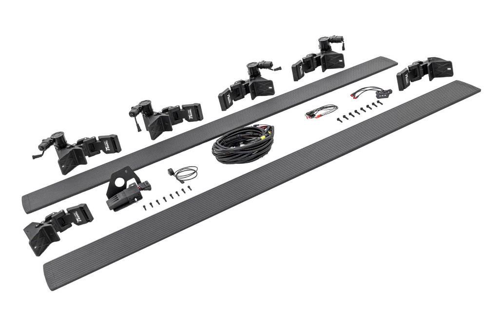 Power Running Boards Dual Electric Motor Ford F-250/F-350 Super Duty (08-16) Rough Country