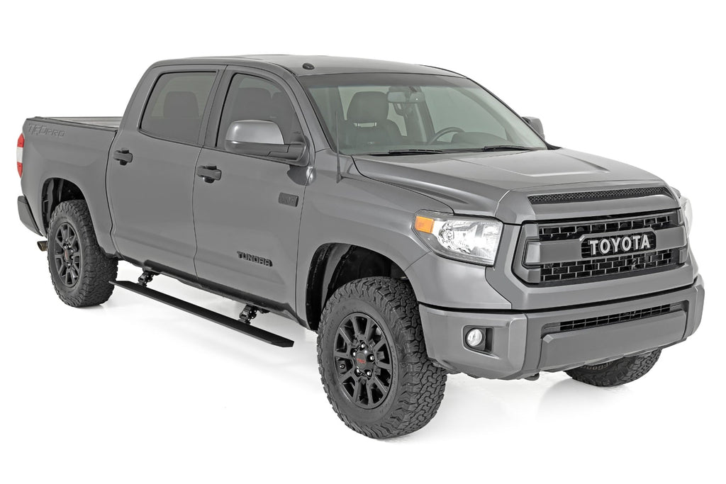 Power Running Boards Dual Electric Motor CrewMax Toyota Tundra (07-21) Rough Country