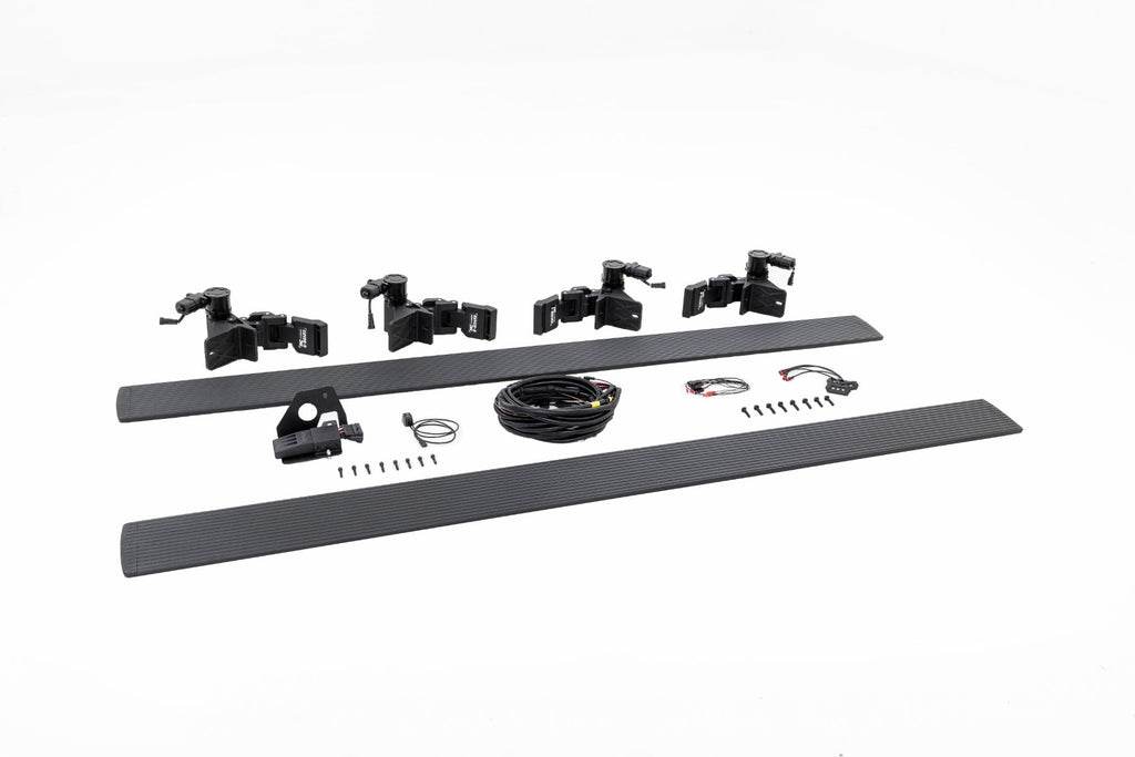 Power Running Boards Dual Electric Motor Double Cab Silverado/Sierra 1500/2500HD/3500HD 2WD/4WD Rough Country