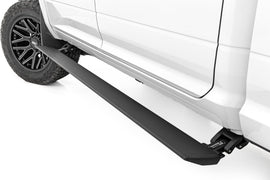 Power Running Boards Dual Electric Motor Quad Cab Ram 2500/3500 (11-26) Rough Country