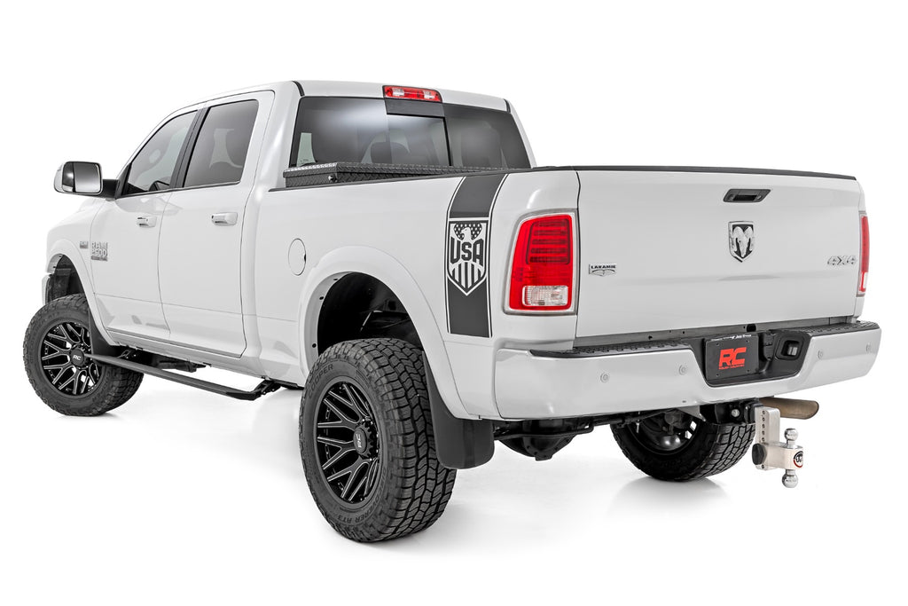 Power Running Boards Dual Electric Motor Quad Cab Ram 2500/3500 (11-26) Rough Country