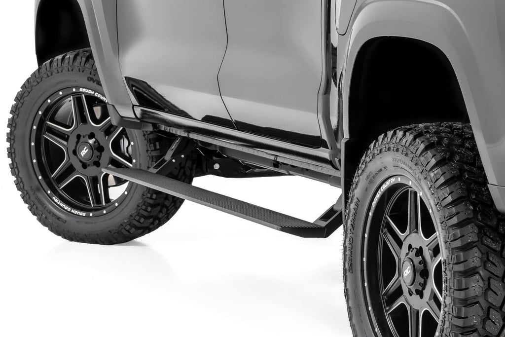 Power Running Boards Dual Electric Motor Crew Cab Chevy/GMC Canyon/Colorado (15-26) Rough Country