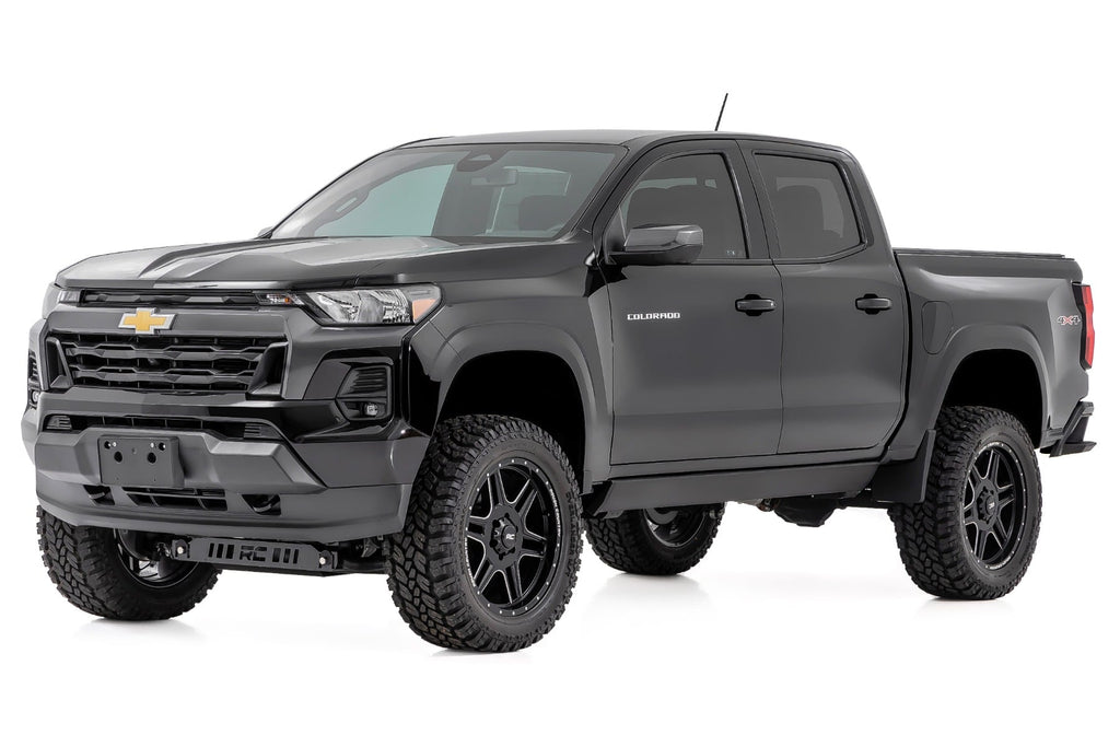 Power Running Boards Dual Electric Motor Crew Cab Chevy/GMC Canyon/Colorado (15-26) Rough Country