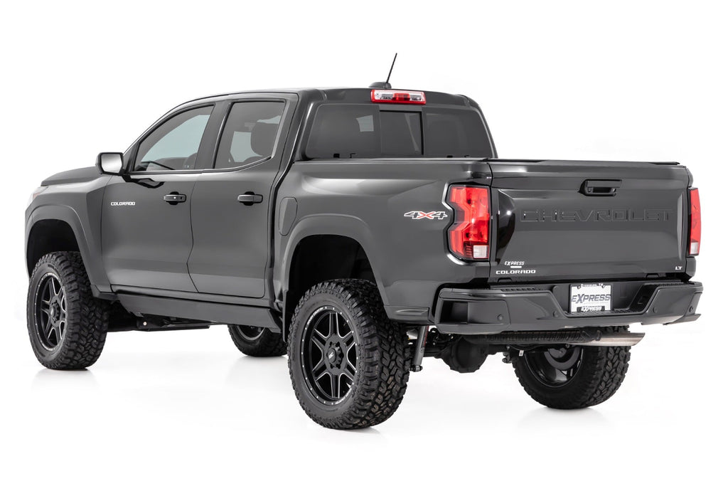 Power Running Boards Dual Electric Motor Crew Cab Chevy/GMC Canyon/Colorado (15-26) Rough Country