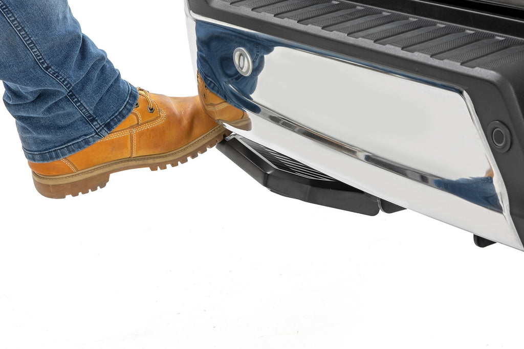 Retractable Bed Step Manual Pull Ford F-150 2WD/4WD (2015-2020) Rough Country