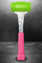 Load image into Gallery viewer, Impact Poly Hammers 20 oz Custom Lime Head / Pink Handle Polyurethane Dead Blow Hammer