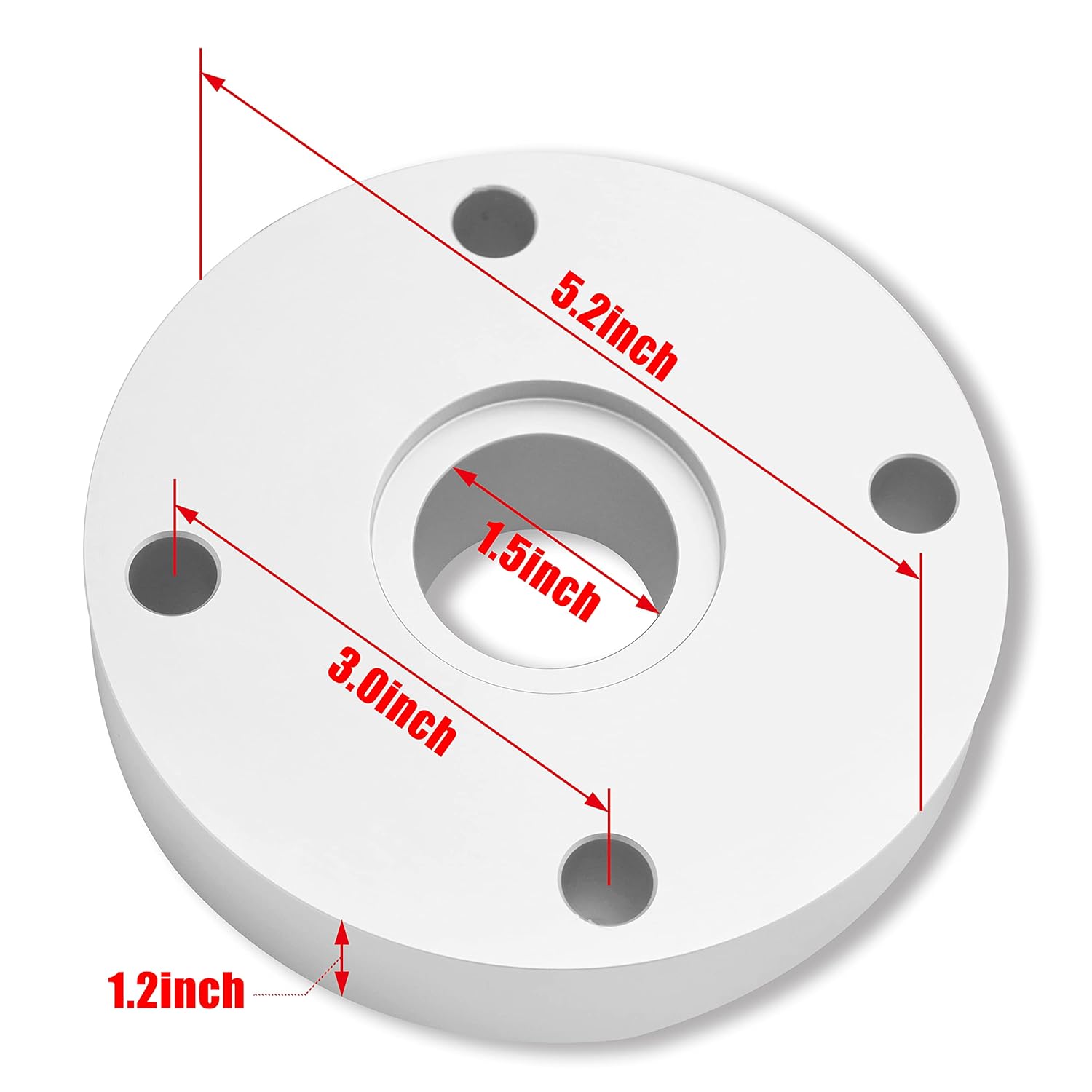 Pro Comp Front Driveshaft Spacer | 90-4107B | 1999 - 2016 Ford Superduty F250 / F350