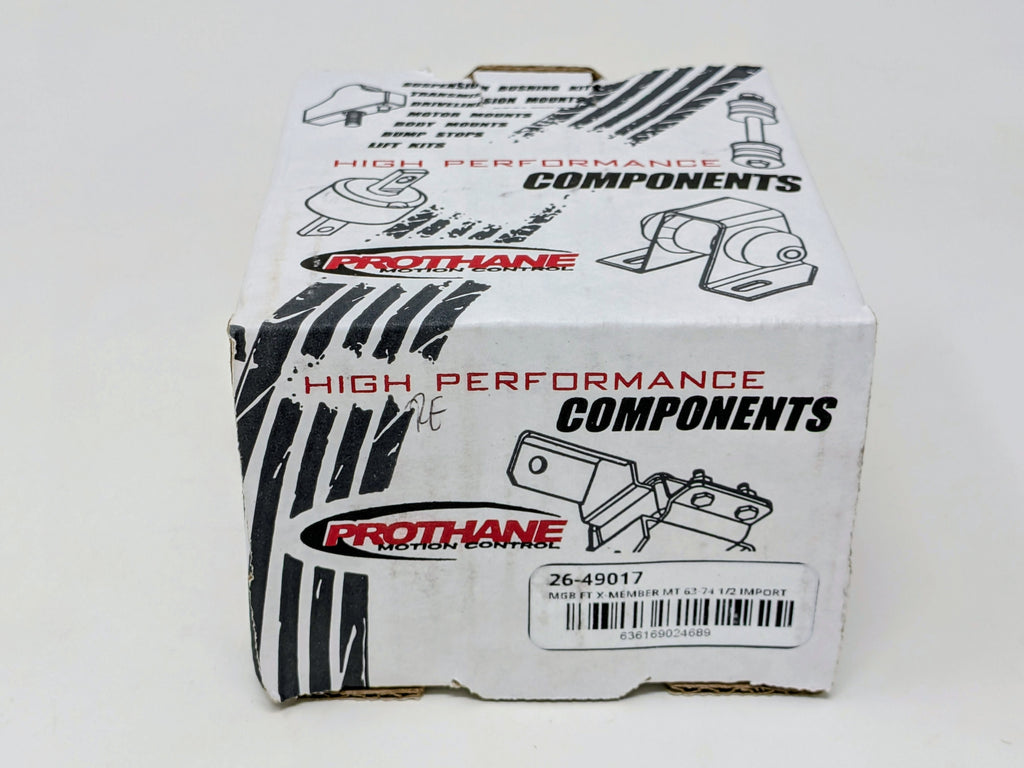 Prothane Polyurethane Front Crossmember Mounts - Red | 26-49017 | 1963 - 1974.5 MG MGB