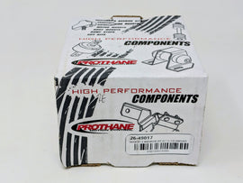 Prothane Polyurethane Front Crossmember Mounts - Red | 26-49017 | 1963 - 1974.5 MG MGB