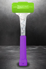 Impact Poly Hammers 20 oz Custom Lime Head / Purple Handle Polyurethane Dead Blow Hammer